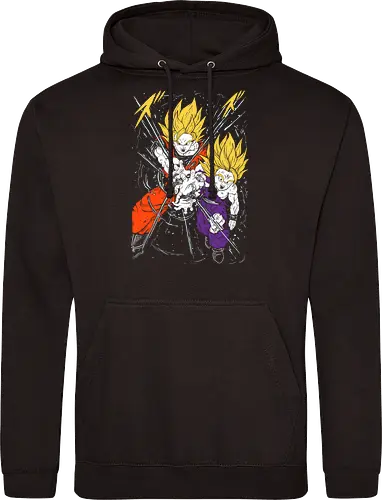 Son Gohan and Goku Super Saiyan 2 Ball - Dragon Z