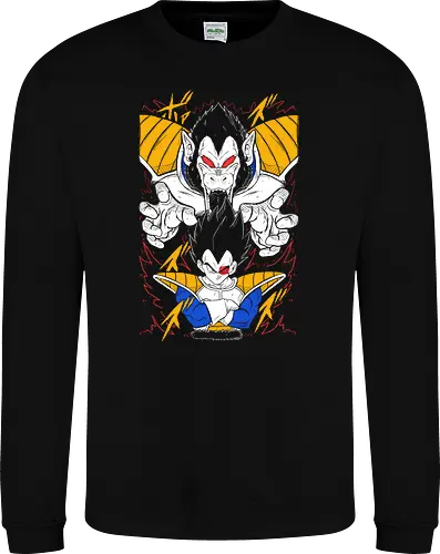 Vegeta and The Great Ape Oozaru Ball - Dragon Z
