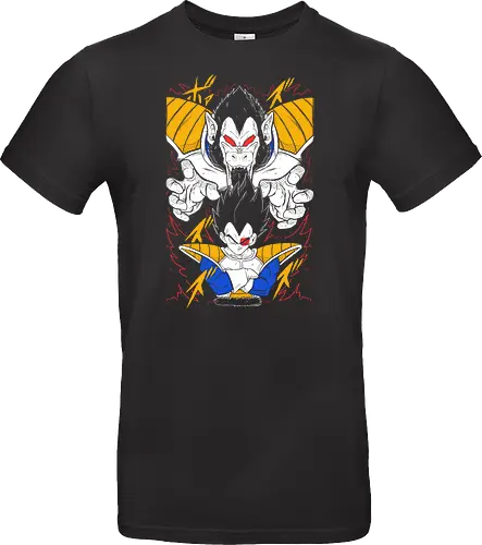 Vegeta and The Great Ape Oozaru Ball - Dragon Z