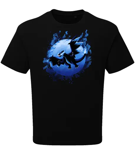 Mega Dragon X - Pocket, Dragon, Mega - Oversize T-Shirt