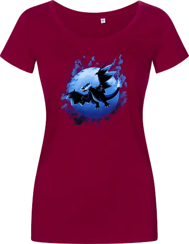 Mega Dragon X - Pocket, Dragon, Mega - Women T-Shirt