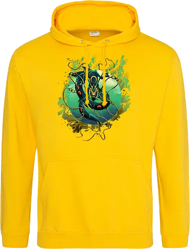 Mega Green Dragon - Pokemon. Rayquaza - Standard Hoodie