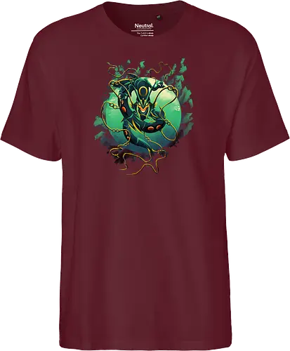 Mega Green Dragon - Pokemon. Rayquaza - Fairtrade T-Shirt