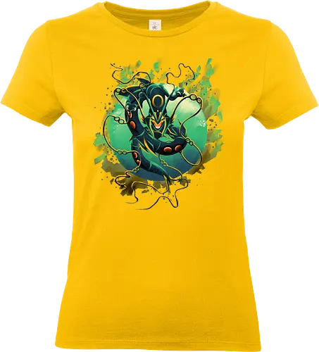 Mega Green Dragon - Pokemon. Rayquaza - Standard T-Shirt (Women)