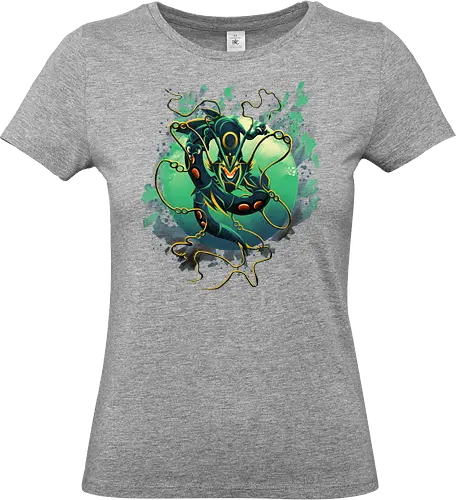 Mega Green Dragon - Pokemon. Rayquaza - Standard T-Shirt (Women)