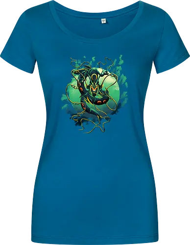 Mega Green Dragon - Pokemon. Rayquaza - Women T-Shirt