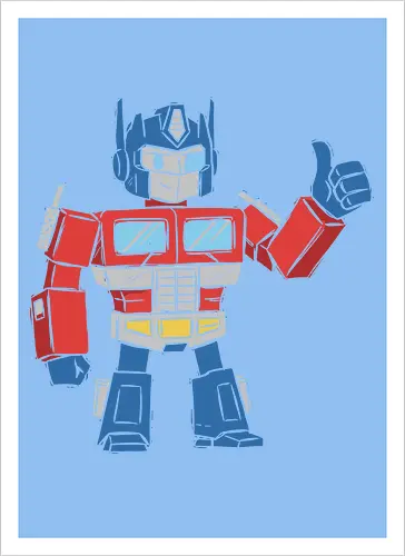 Optimus Prime Thumb Up - Transformers G1 Leader