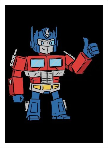 Optimus Prime Thumb Up - Transformers G1 Leader