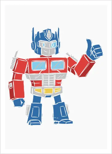 Optimus Prime Thumb Up - Transformers G1 Leader