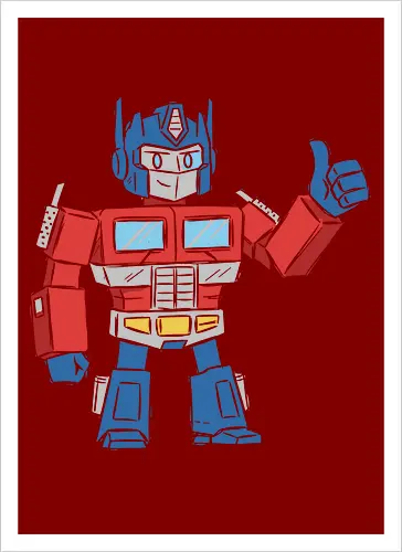 Optimus Prime Thumb Up - Transformers G1 Leader
