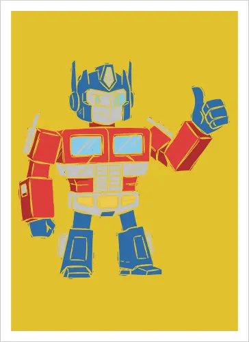 Optimus Prime Thumb Up - Transformers G1 Leader