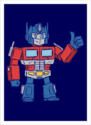 Optimus Prime Thumb Up - Transformers G1 Leader