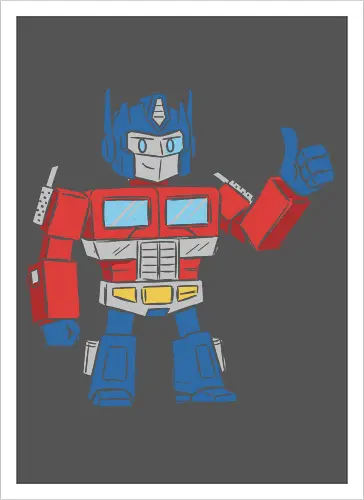 Optimus Prime Thumb Up - Transformers G1 Leader
