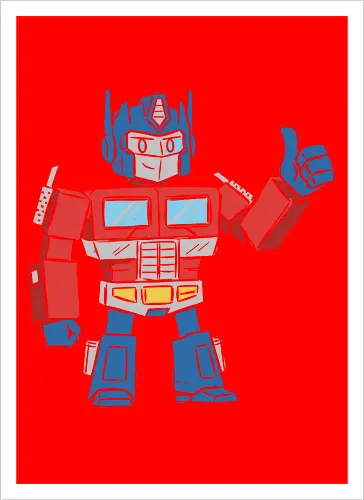 Optimus Prime Thumb Up - Transformers G1 Leader
