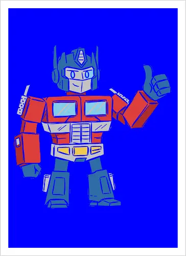 Optimus Prime Thumb Up - Transformers G1 Leader