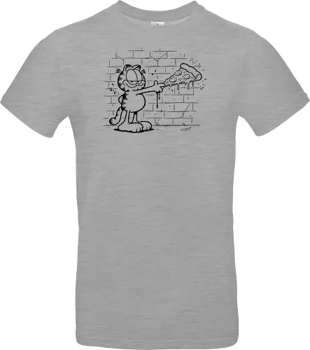 Graffiti Orange Cat's Slice
