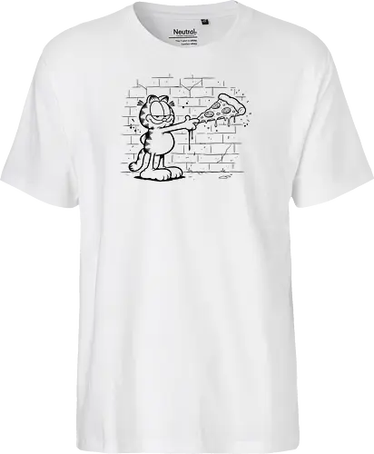 Graffiti Orange Cat's Slice