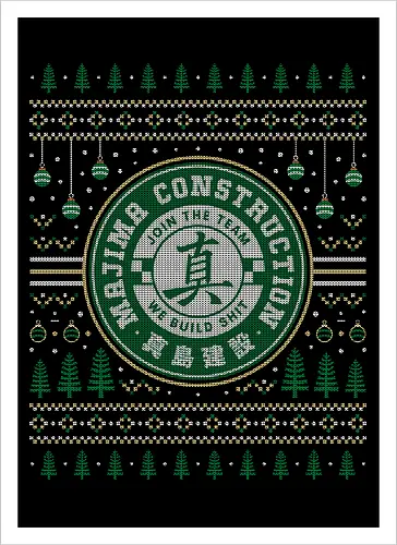 Majima Construction Ugly Sweater