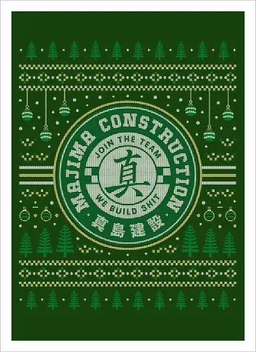 Majima Construction Ugly Sweater