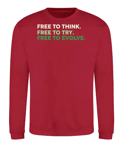 evolve motivation  - self care, end the stigma, anxiety awareness, healing journey, positive mindset, you are not alone, mental wellness, self love, mental health, parody, fun, justice, font, lettering, typography, it's okay to not be okay, anxiety, comedy - Sweatshirt