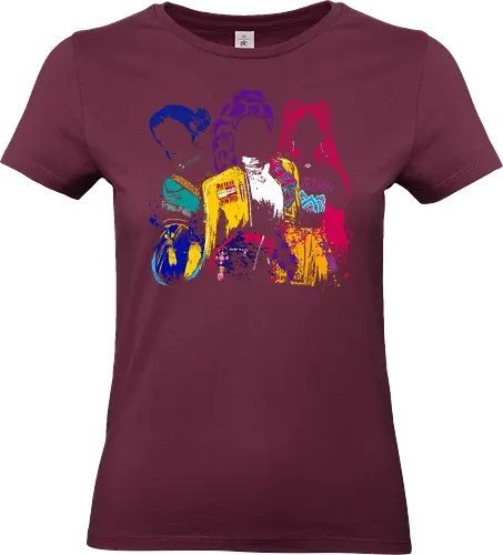 Hunters behind the shadows - kpop, saja boys, rumi, zoey, mira, demon hunters, music, movies - Standard T-Shirt (Women)
