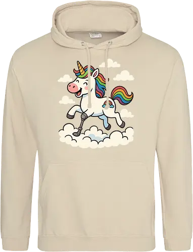 Einhorn mit Prothese