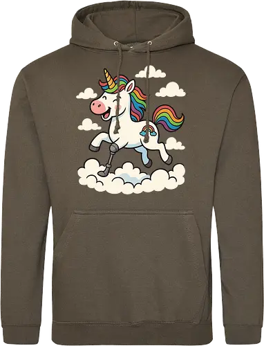 Einhorn mit Prothese