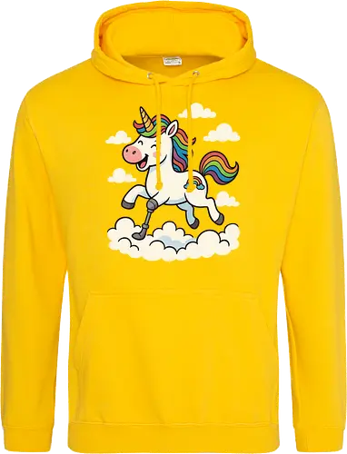 Einhorn mit Prothese