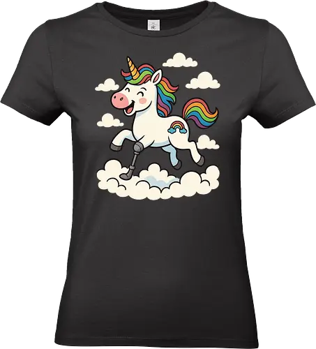 Einhorn mit Prothese - Standard T-Shirt (Women)