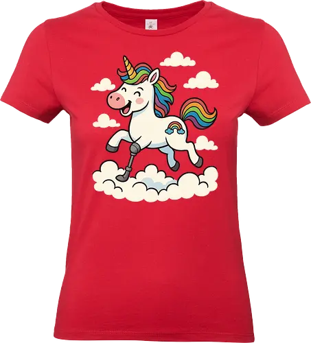 Einhorn mit Prothese - Standard T-Shirt (Women)