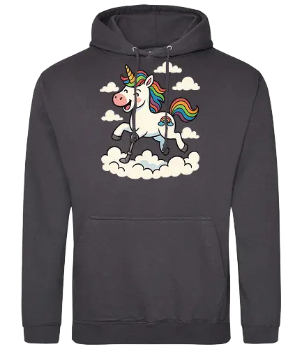 Einhorn mit Prothese - Standard Hoodie