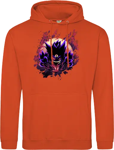 Mega Poison Ghost - Pocket, Mega Gengar, Poison, Ghost - Standard Hoodie