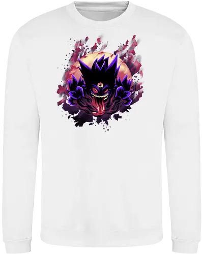 Mega Poison Ghost - Pocket, Mega Gengar, Poison, Ghost - Sweatshirt