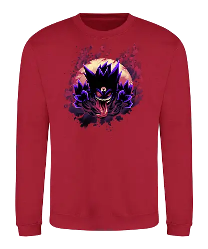 Mega Poison Ghost - Pocket, Mega Gengar, Poison, Ghost - Sweatshirt