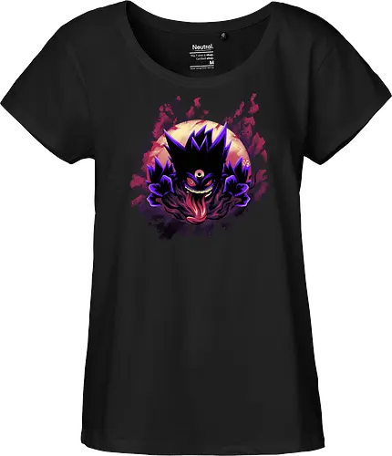 Mega Poison Ghost - Pocket, Mega Gengar, Poison, Ghost - Fairtrade Girl Shirt