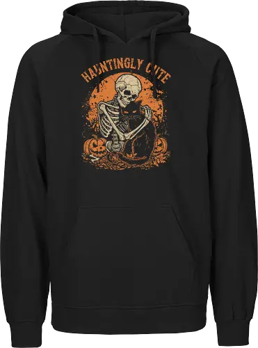 Skeleton Hugging Cat – Cute Spooky Halloween Friend | Funny Skeleton and Cat Design