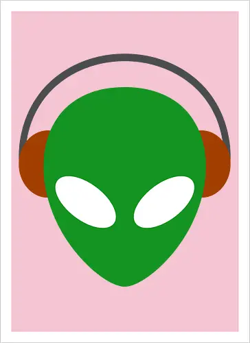 Alien Music Art