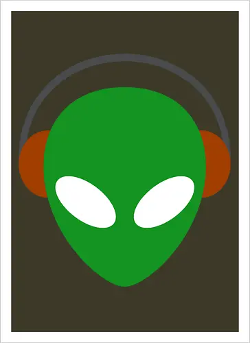 Alien Music Art