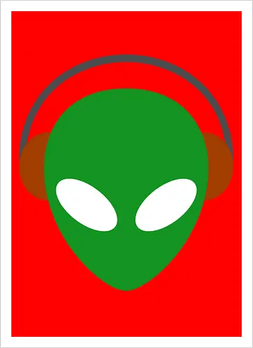 Alien Music Art