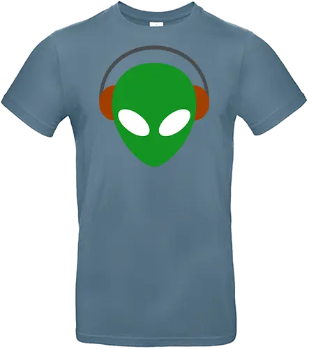 Alien Music Art - funny quote, alien, funny, alien abduction, alien head, funnytee, humor, joke, mashup, meme, music, parody design, space, ufo, vintage - Standard T-Shirt