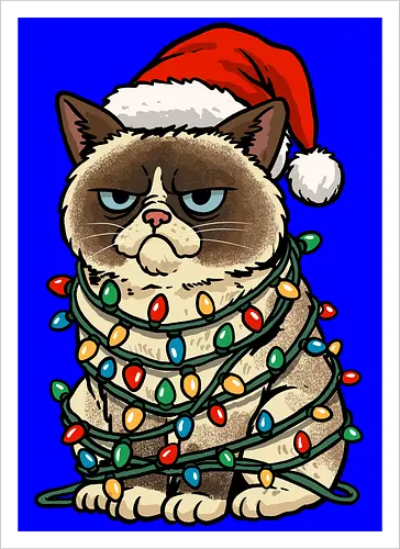 Jolly Christmas Cat