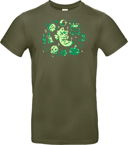 Green Halloween Vibes