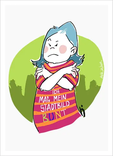 Ich mag mein Stadtbild bunt!