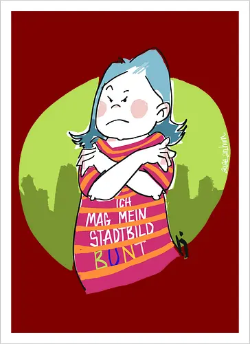 Ich mag mein Stadtbild bunt!