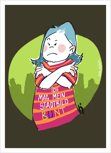 Ich mag mein Stadtbild bunt!