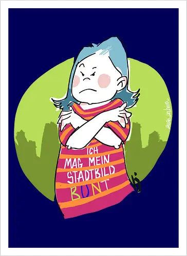 Ich mag mein Stadtbild bunt!
