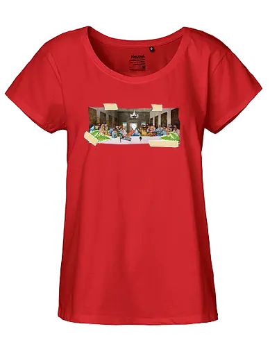 Stegi - Abendmahl - Fairtrade Girl Shirt