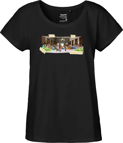 Stegi - Abendmahl - Fairtrade Girl Shirt