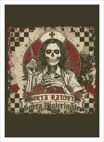 Ratchet Nightingale Skeleton Nurse Halloween