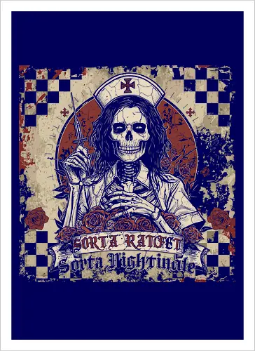 Ratchet Nightingale Skeleton Nurse Halloween